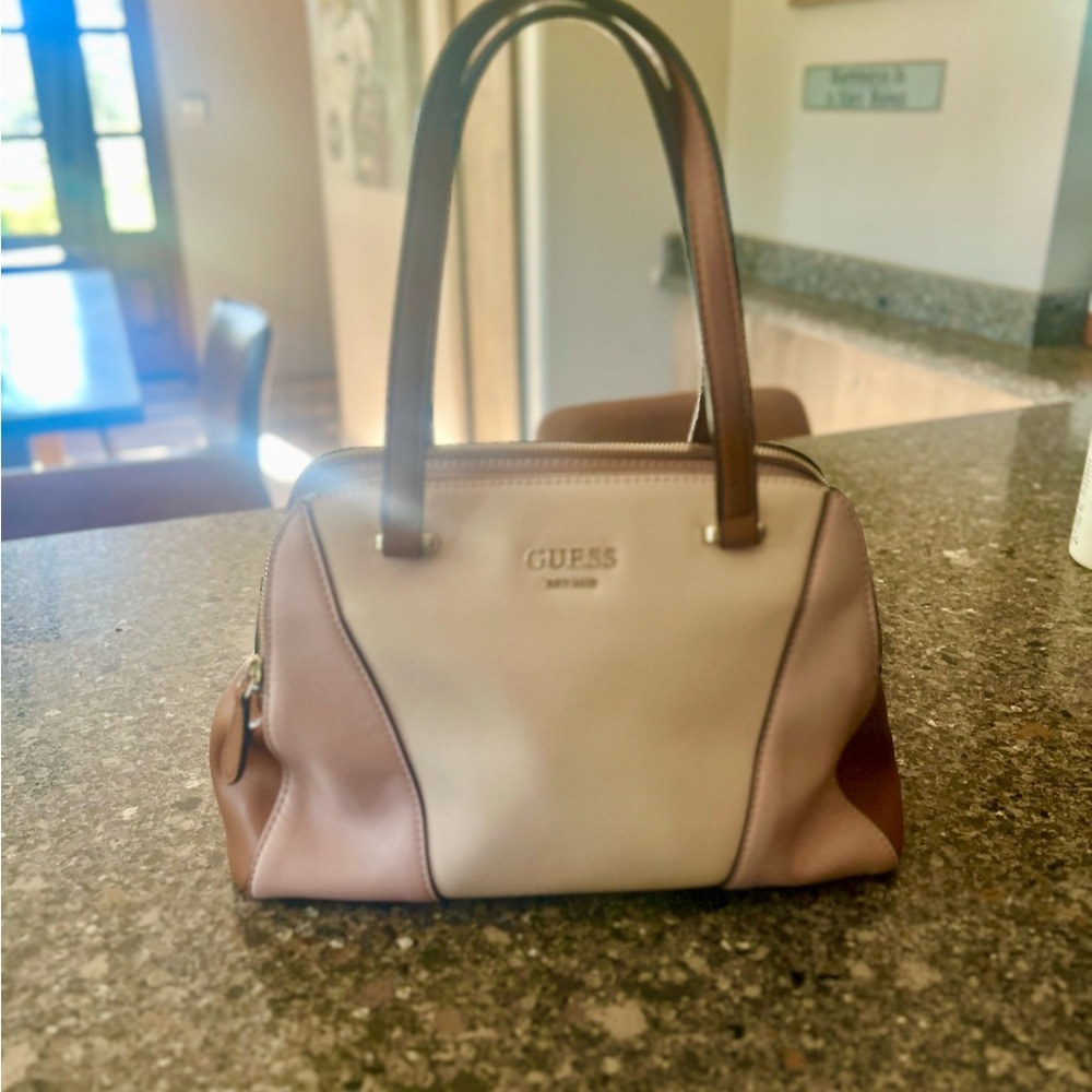 Guess Color Block Satchel